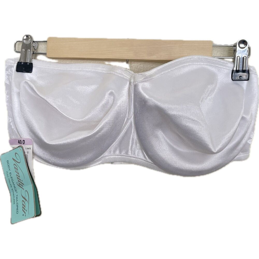 Brand New Vanity Fair Body Elegance Full Figure Underwire Strapless Bra